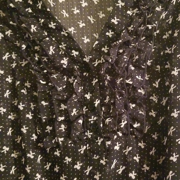 Plus Size bow shirt from Pure Engery size 2! - Picture 2 of 5